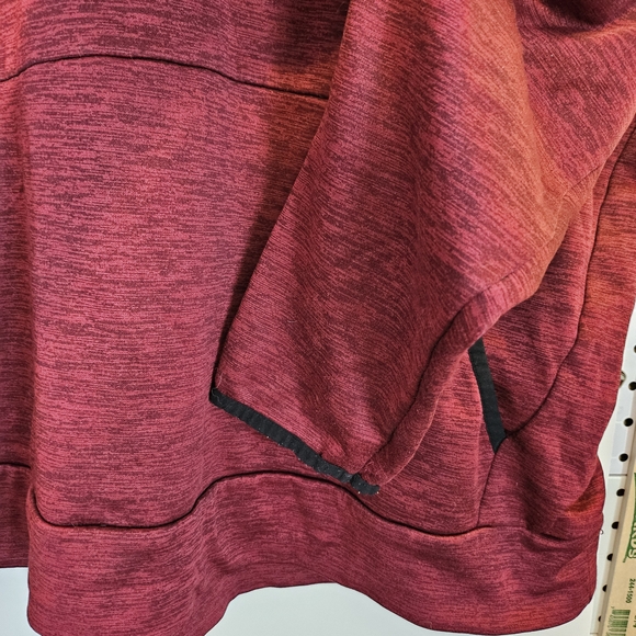Under Armour Red Heathered Hoodie - Picture 3 of 10